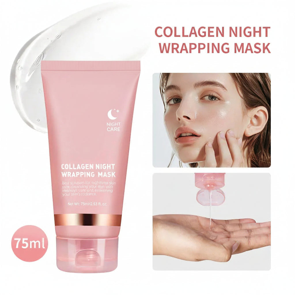 Korean Deep Collagen Mask Peel Off Mask Face Anti Wrinkle Lifting Skin Care Masks Bio Pack Night Wrapping Woman Overnight Skin
