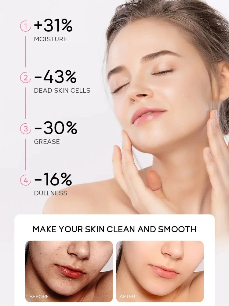 Sakura Exfoliating Peeling Gel Facial Scrub Moisturizing  Nourishing Repair Scrubs Face Cream Beauty Skin Care