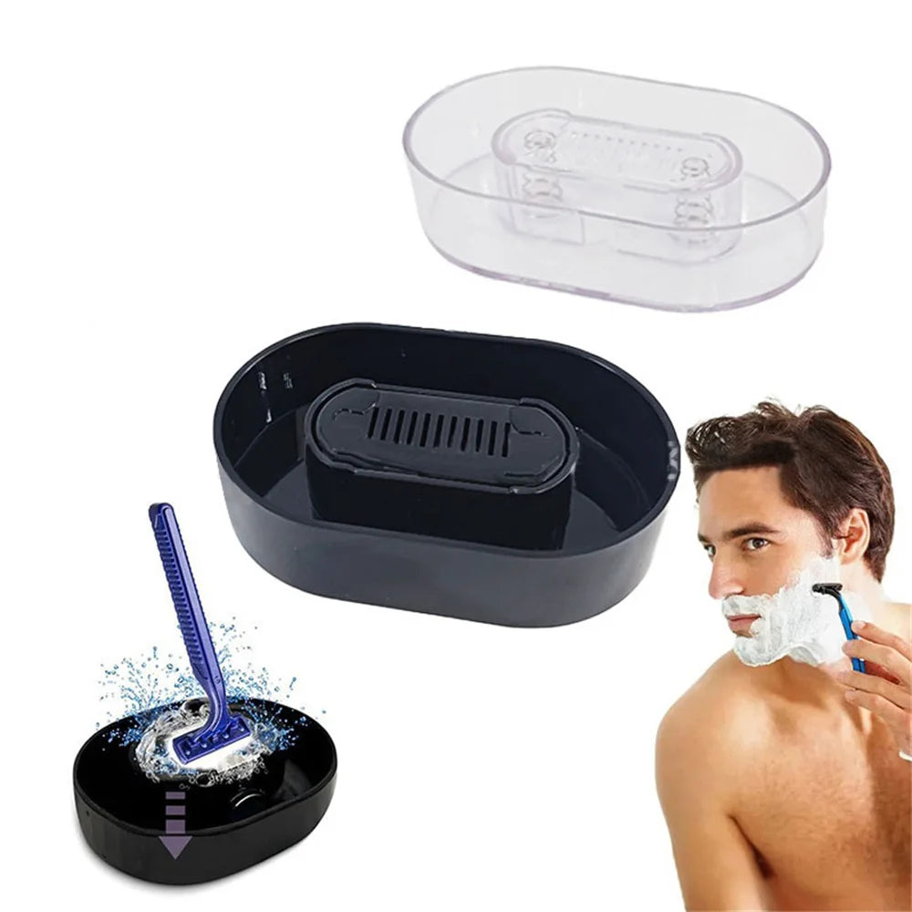 RazorRinse™ — Self-Cleaning Razor Stand